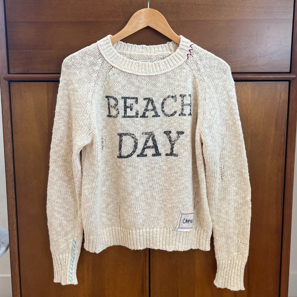 Beachy Cotton Sweater
